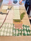 Studio view with work in progress by Felix St&ouml;ckle
