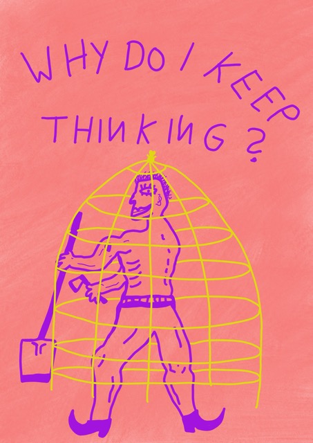 Fanzine #17 cover by Felix St&ouml;ckle silkscreen printed at Turbo Press Biel/ Bienne, publication design by Lindes Burnao