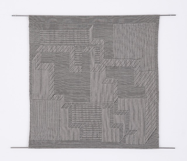 Kristen Roos, Ultrapaint Shadow Weave 1, 2020